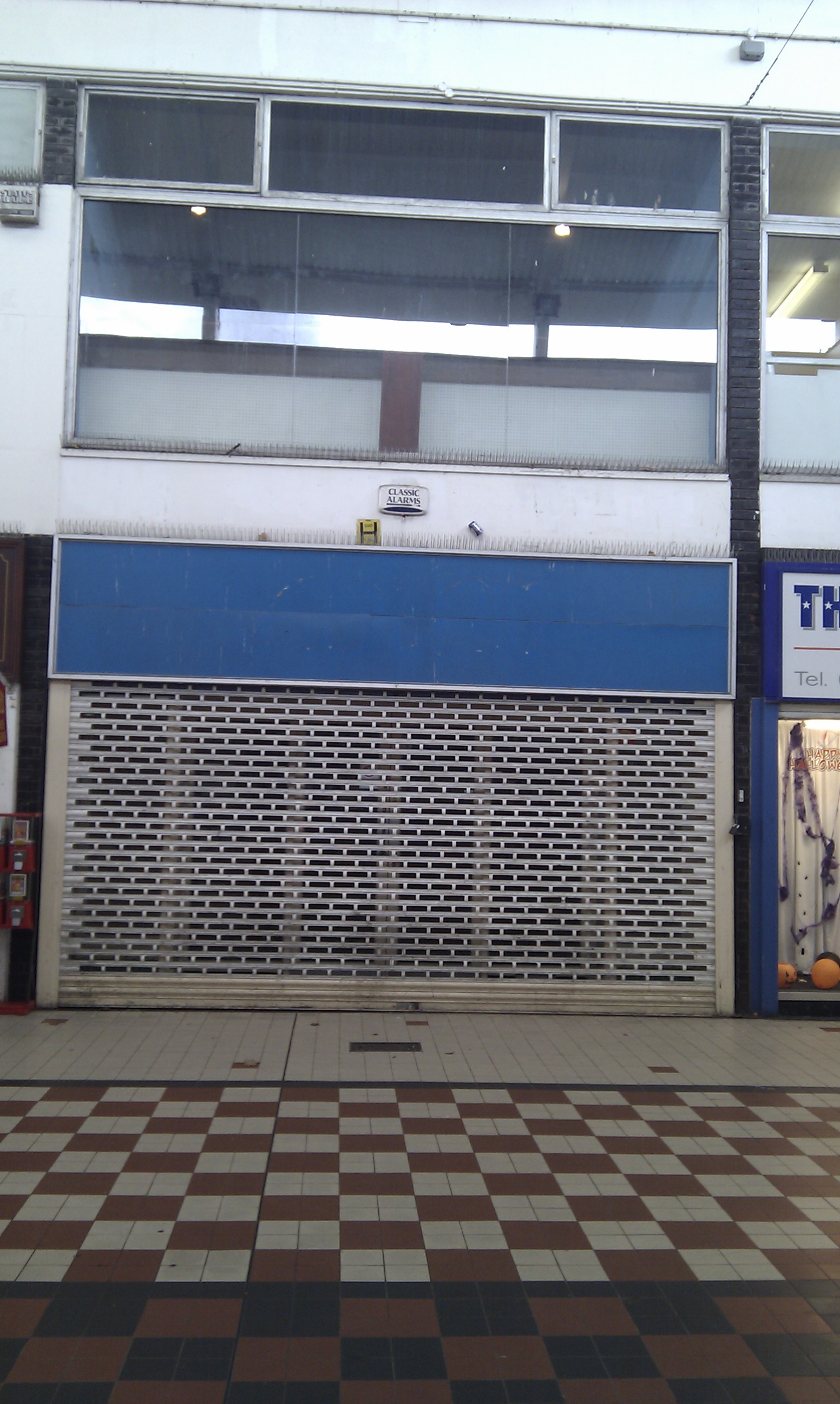 Empty Shops in Coventry – October 2012